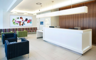 Clinic Interior Design in Kirti Nagar