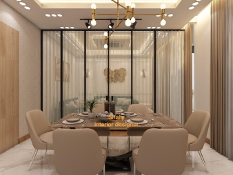 Dining Room Interior Design in Model Town