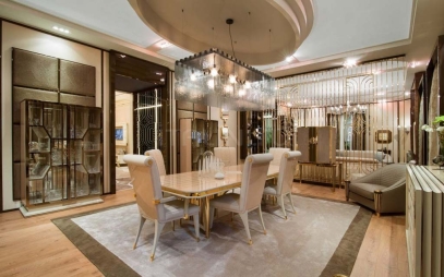 Dining Room Interior Design in Model Town