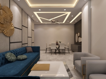 Drawing Room Interior Design in Model Town