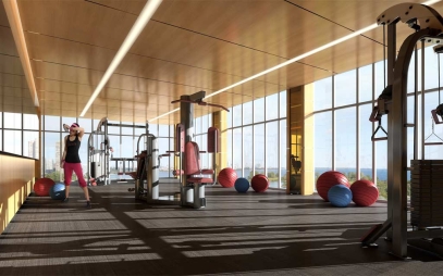 Gym Interior Design in Greater Kailash