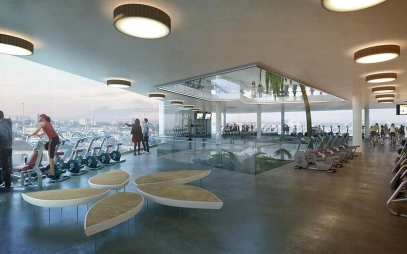 Gym Interior Design in Janakpuri